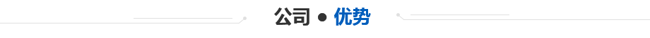 公 司(si) ● 優 勢