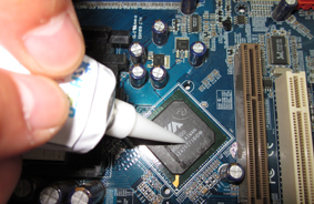 無(wu)矽導熱凝(ning)膠